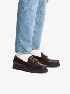 G.H.BASS Weejuns 90s Lincoln Horsebit Loafers Leather