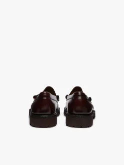 G.H.BASS Weejuns 90s Lincoln Horsebit Loafers Leather