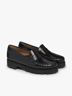 Women G.H.BASS Weejuns 90s Penny Loafers Leather
