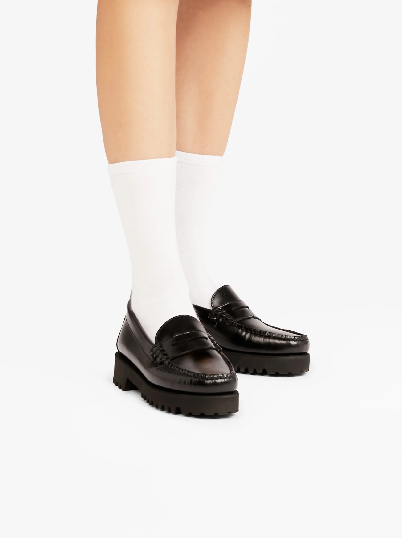 Women G.H.BASS Weejuns 90s Penny Loafers Leather