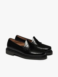 G.H.BASS Weejuns Step Larson Penny Loafers Leather