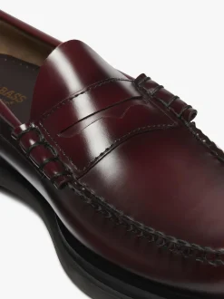 G.H.BASS Weejuns Step Larson Penny Loafers Leather