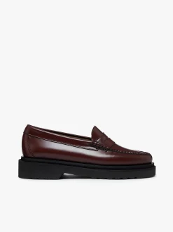 Women G.H.BASS Weejuns Step Penny Loafers Leather