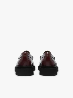 Women G.H.BASS Weejuns Step Penny Loafers Leather