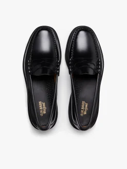 G.H.BASS Weejuns Step-Lug Larson Penny Loafers Leather