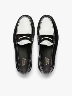 G.H.BASS Weejuns Super Lug Larson Penny Loafers Leather