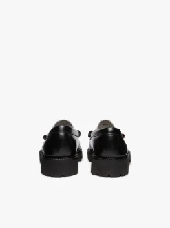 G.H.BASS Weejuns Super Lug Larson Penny Loafers Leather