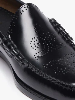 G.H.BASS Weejuns Venetian Brogue Loafers Leather