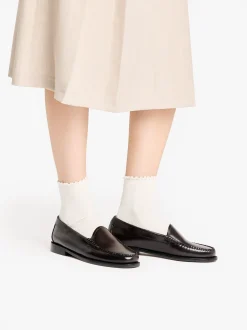Women G.H.BASS Weejuns Venetian Loafers Leather