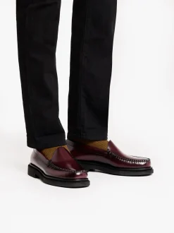 G.H.BASS Weejuns Venetian Step Loafers leather