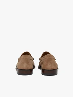 G.H.BASS Weejuns Venetian Weave Loafers suede with leather sole